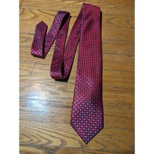 Hathaway Mens Tie Diamond‎ Geometric Pattern 100% Silk Necktie